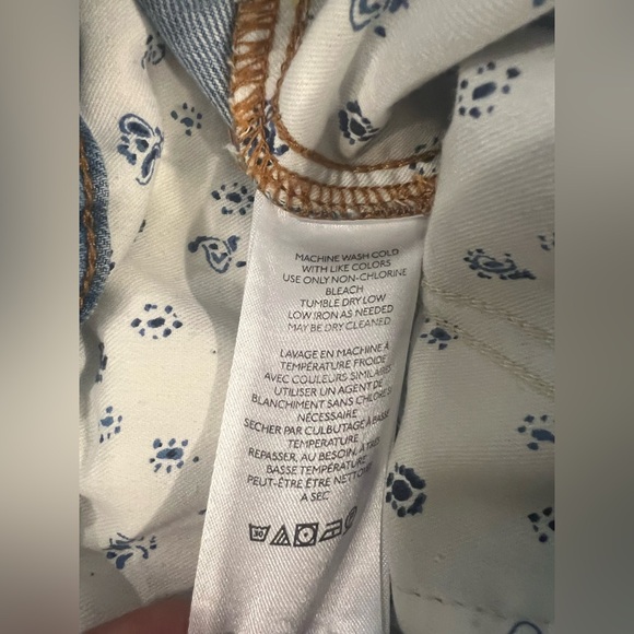 Pilcro Casual Blue Denim Joggers size 33 - Picture 6 of 7